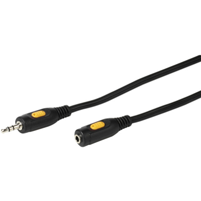 Изображение товара Кабель Vivanco 46056 (3.5 мм Jack штекер - 3.5 мм Jack гнездо) 2,5 м