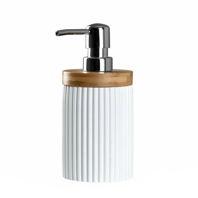 Изображение товара Дозатор для мыла Ridder Bailey белый - стильный и практичный аксессуар для ванной и кухни