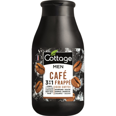 Изображение товара Шампунь-гель Cottage мужской Холодный кофе 250 мл многофункциональное средство для ухода