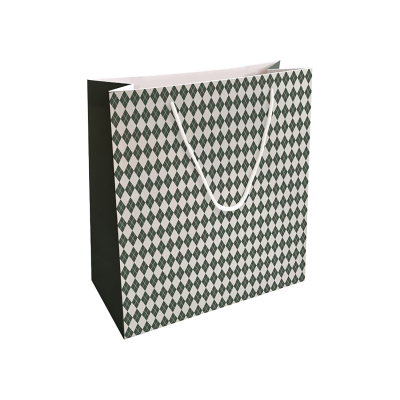 Изображение товара Подарочный пакет Be Smart Cage зелёный 25х32 см для подарков и украшений