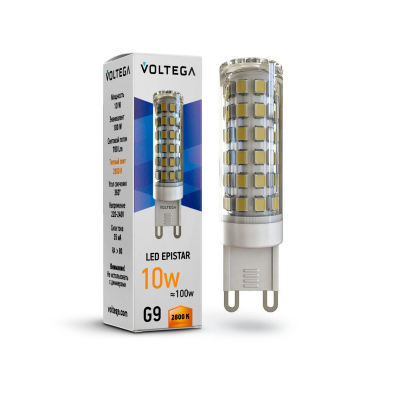 Изображение товара Лампочка Voltega Capsule G9 10W 2800К
