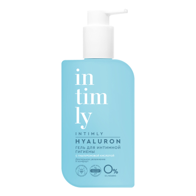 Изображение товара Гель для интимной гигиены Intimly Immuno с гиалуроновой кислотой 220 мл Изображение товара Гель для интимной гигиены Intimly Immuno с гиалуроновой кислотой 220 мл