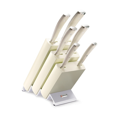 Изображение товара Набор ножей Wuesthoff Ikon Cream White 7 предметов для кухни профессиональный и домашний