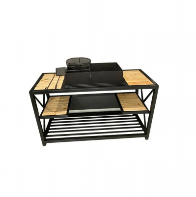 Изображение товара Мангал АСК-38 Loft M из прочной стали с жаровней 70x40x15 см для пикников