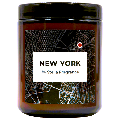 Изображение товара Ароматическая свеча Stella Fragrance New York 250 г натуральный воск Изображение товара Ароматическая свеча Stella Fragrance New York 250 г натуральный воск