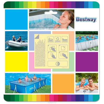 Изображение товара Ремонтный набор Bestway водостойкий для бассейна 62091 Изображение товара Ремонтный набор Bestway водостойкий для бассейна 62091