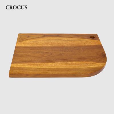 Изображение товара Доска разделочная Crocus 35x23 см из тика для кухни и нарезки Изображение товара Доска разделочная Crocus 35x23 см из тика для кухни и нарезки