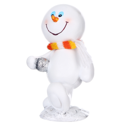 Изображение товара Фигура снеговик ТПК Полиформ 15 см новогодний декоративный элемент