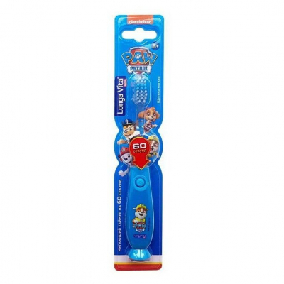 Изображение товара Детская мигающая зубная щетка Longa Vita Paw Patrol для детей от 3 лет