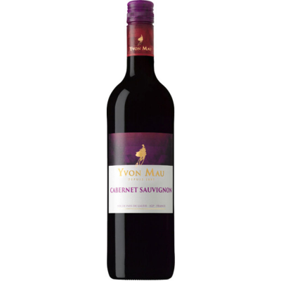 Изображение товара Красное сухое вино Yvon Mau Cabernet Sauvignon 0.75л Франция Изображение товара Красное сухое вино Yvon Mau Cabernet Sauvignon 0.75л Франция
