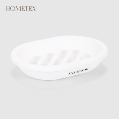 Изображение товара Мыльница Hometex из полипропилена, белая Изображение товара Мыльница Hometex из полипропилена, белая
