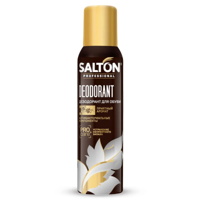 Изображение товара Дезодорант для обуви Salton Professional 150 мл Изображение товара Дезодорант для обуви Salton Professional 150 мл