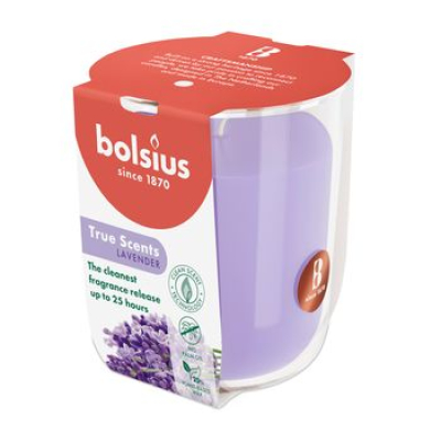 Изображение товара Аромасвеча Bolsius true scents лаванда 80/73мм ароматическая свеча