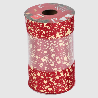 Изображение товара Новогодняя декоративная лента Ad trend 10x270 см для праздничного оформления Изображение товара Новогодняя декоративная лента Ad trend 10x270 см для праздничного оформления