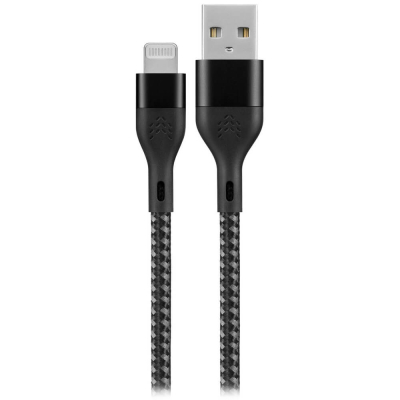 Изображение товара Кабель Rocket Urban USB-A/Lightning чёрно-серый 2 м