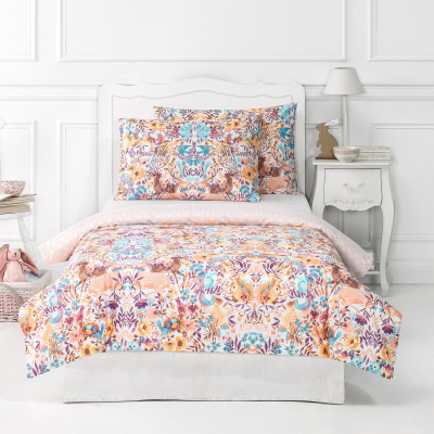 Изображение товара Комплект постельного белья Kids by Togas Фостер оранжевый Подростковый