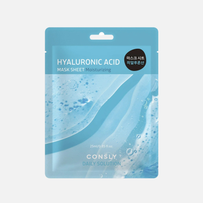 Изображение товара Маска тканевая для лица Consly Daily solution с гиалуроновой кислотой 25 мл