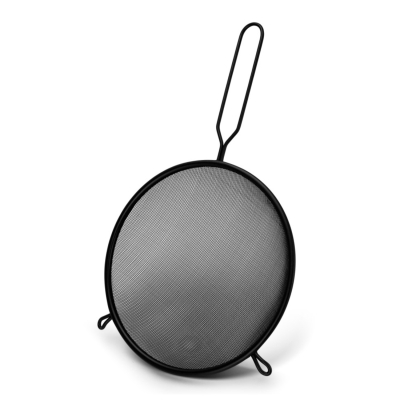 Изображение товара Сито Fissman сталь на ручке 20 см черное Изображение товара Сито Fissman сталь на ручке 20 см черное