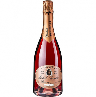 Изображение товара Шампанское Herbert Beaufort Cuvee Yllen Brut Rose Bouzy Grand Cru розовое сухое, 0,75 л