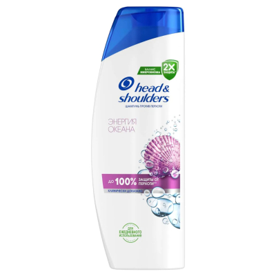 Изображение товара Шампунь для волос Head & Shoulders против перхоти энергия океана 360 мл Изображение товара Шампунь для волос Head & Shoulders против перхоти энергия океана 360 мл