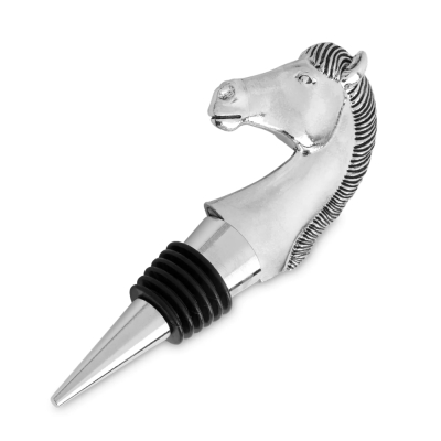 Изображение товара Пробка для винной бутылки Anna Lafarg серебро лошадь 12 см