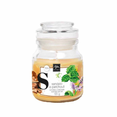 Изображение товара Свеча Mercury ароматизированная в стекле сандал 7х10 см