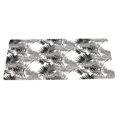 Изображение товара Подставка под горячее 40х30 см листья монохром Hans&Gretchen