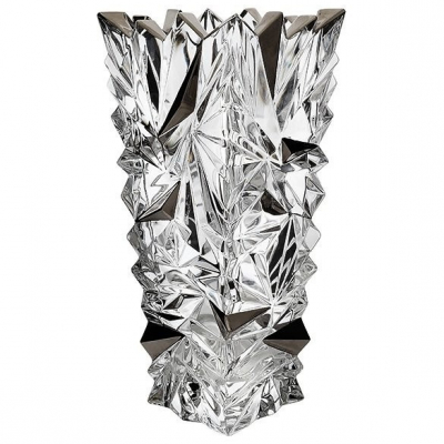 Изображение товара Ваза Bohemia Jihlava Glacier декор платина 30, 5 см из хрусталя - элегантный интерьерный аксессуар Изображение товара Ваза Bohemia Jihlava Glacier декор платина 30, 5 см из хрусталя - элегантный интерьерный аксессуар
