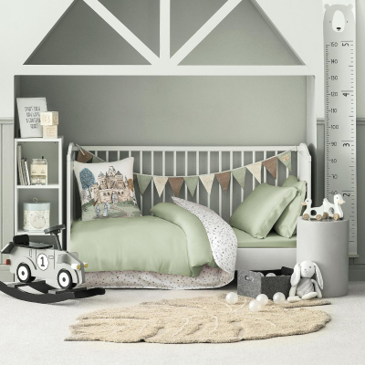 Изображение товара Комплект постельного белья Kids by Togas Сенса светло-зеленый Детский