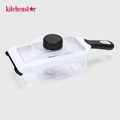 Изображение товара Измельчитель ручной Kitchenstar механический, с контейнером 2в1 zf2507