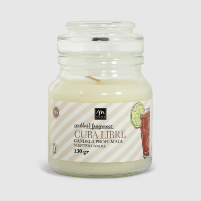 Изображение товара Ароматическая свеча Mercury Cuba libre в стекле, 10 см высотой
