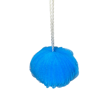 Изображение товара Мочалка-шар для тела Maeth плотная голубая