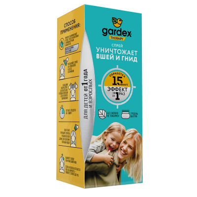 Изображение товара Средство педикулицидное Gardex от вшей и гнид 50 мл