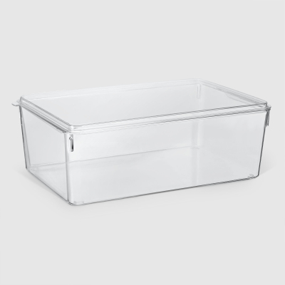 Изображение товара Органайзер для холодильника Baroness Home с крышкой 32,5х20х10,5 см прозрачный Изображение товара Органайзер для холодильника Baroness Home с крышкой 32,5х20х10,5 см прозрачный