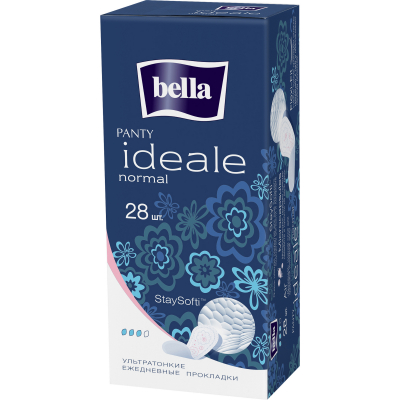Изображение товара Ежедневные прокладки Bella Panty Ideale Normal 28 шт Изображение товара Ежедневные прокладки Bella Panty Ideale Normal 28 шт