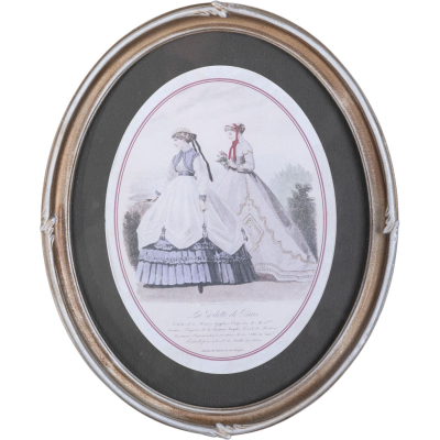 Изображение товара Настенное панно Glasar дамы под старину 23x2x28 см декоративное для интерьера Изображение товара Настенное панно Glasar дамы под старину 23x2x28 см декоративное для интерьера