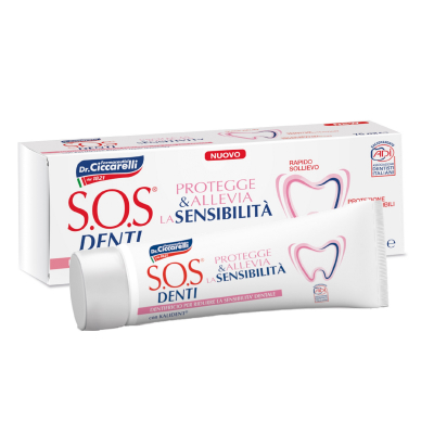 Изображение товара Паста зубная S.O.S. Denti для чувствительных зубов 75 мл Европа Италия Изображение товара Паста зубная S.O.S. Denti для чувствительных зубов 75 мл Европа Италия