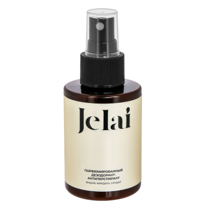 Изображение товара Дезодорант-антиперспирант парфюмированный Jelai Вишня, миндаль, сандал 100 мл