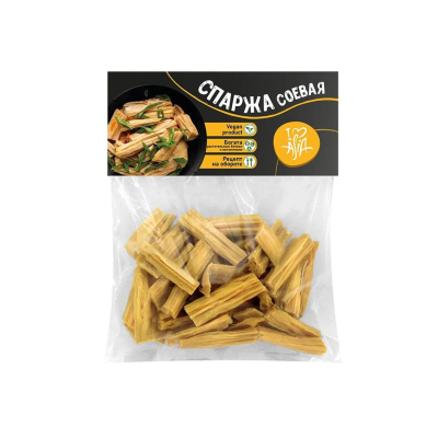 Изображение товара Спаржа BioNergy i love Asia соевая резаная 250 г натуральный продукт для здорового питания