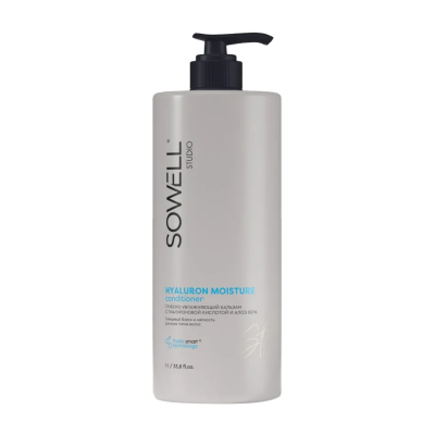 Изображение товара Бальзам Sowel Hyaluron Moisture для волос 1 л Изображение товара Бальзам Sowel Hyaluron Moisture для волос 1 л