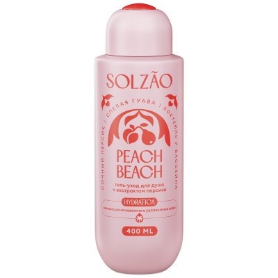 Изображение товара Гель-уход для душа Salzao с экстрактом персика 400 мл Изображение товара Гель-уход для душа Salzao с экстрактом персика 400 мл
