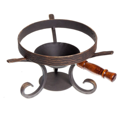 Изображение товара Подставка Remus под садж медведица из стали бронзового цвета для саджей Изображение товара Подставка Remus под садж медведица из стали бронзового цвета для саджей