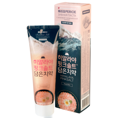 Изображение товара Зубная паста Perioe Himalaya Pink Salt Floral Mint с розовой гималайской солью 100 г Изображение товара Зубная паста Perioe Himalaya Pink Salt Floral Mint с розовой гималайской солью 100 г