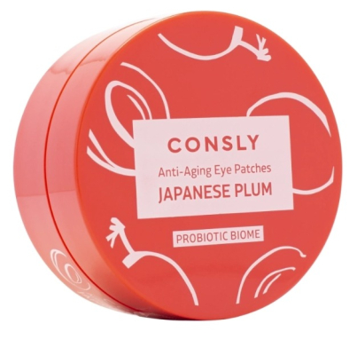 Изображение товара Патчи гидрогелевые Consly Probiotic biome для кожи вокруг глаз омолаживающие 60 шт