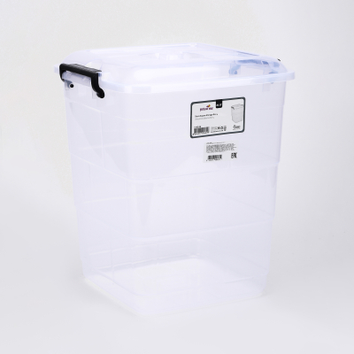 Изображение товара Ящик для хранения Follow me Tetris square-4 прозрачный 21 л 32х30,5х38,5 см