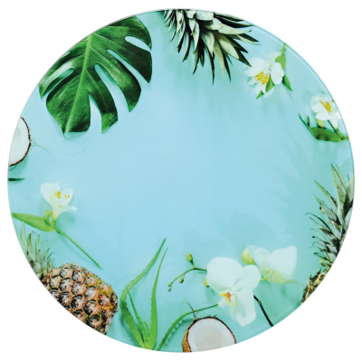 Изображение товара Доска Kesper Тропическое лето стекло