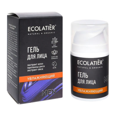 Изображение товара Гель для лица Ecolatier Увлажняющий 50 мл