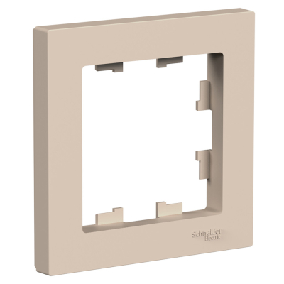 Изображение товара Рамка Schneider Electric Atladesign 1 пост песочный (ATN001201)