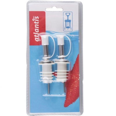 Изображение товара Универсальные пробки Atlantis из нержавеющей стали и пластика, 2 шт