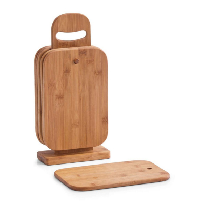 Изображение товара Набор досок Zeller 6 шт бамбук 15х7х32 см для нарезки и подачи еды Изображение товара Набор досок Zeller 6 шт бамбук 15х7х32 см для нарезки и подачи еды